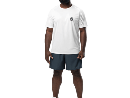 Maillot Sport Homme – Blanc, Respirant et Polyvalent